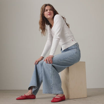 Levi's® Women's Middy Wide-Leg Jeans